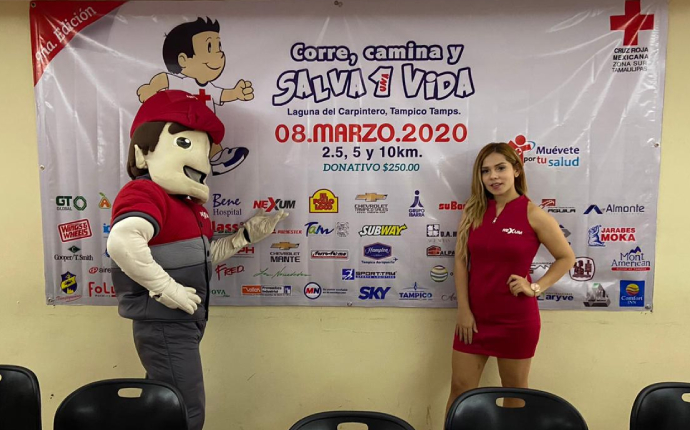 Nexum patrocinador de la carrera “Corre, camina y Salva una Vida 2020” de la Cruz Roja Mexicana