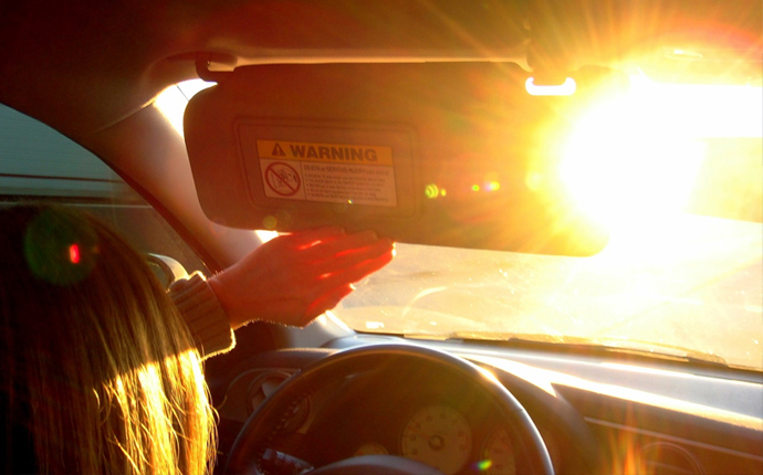 Consejos para conducir con el sol de frente